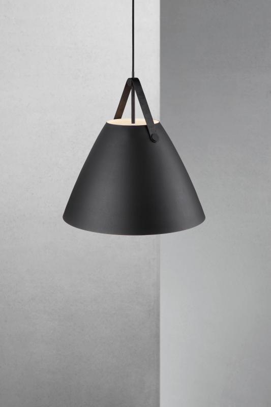 DFTP Industrie Design Strap Pendelleuchte Schwarz